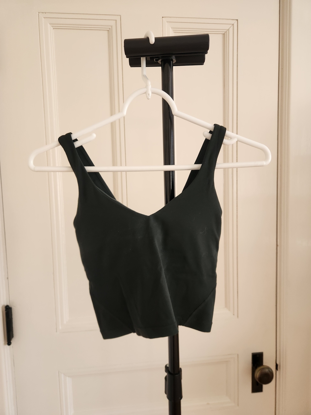 Lululemon Align Deep Green V-Neck Crop Tank